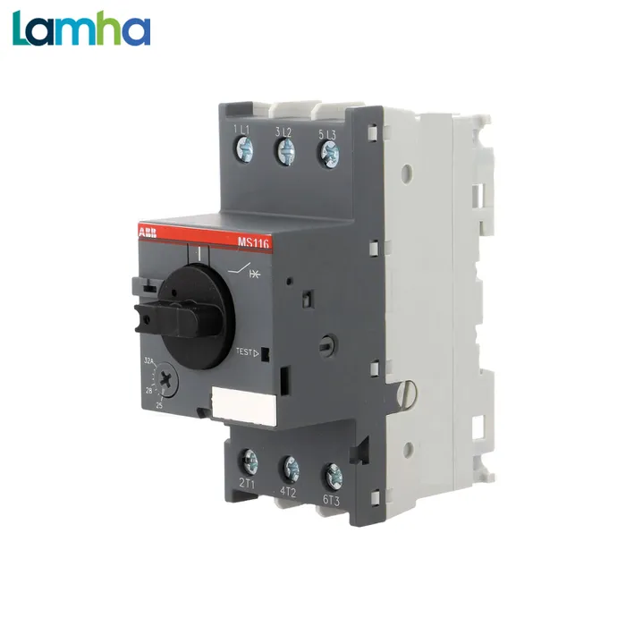 MS116-32 Cầu dao bảo vệ động cơ ABB (25-32A) - 1SAM250000R1015