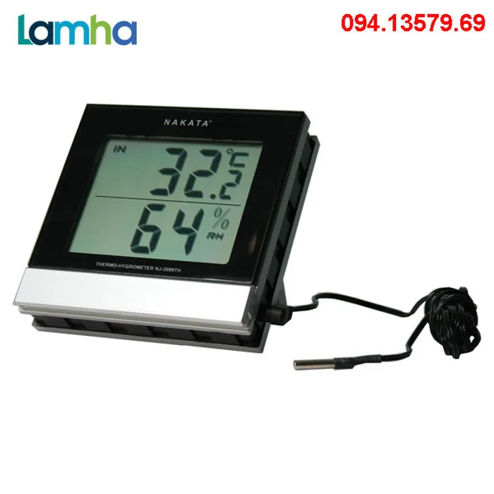 Nhiệt ẩm kế điện tử Nakata NJ-2099-TH