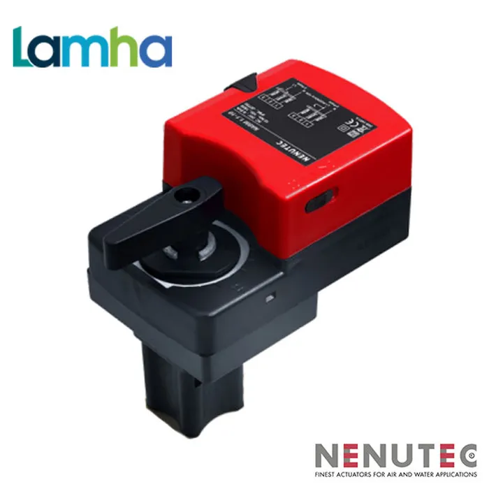 Bộ truyền động van bi Nenutec NABM 1.1-10S1 (10 Nm, 24V AC/DC, 70...100 giây)