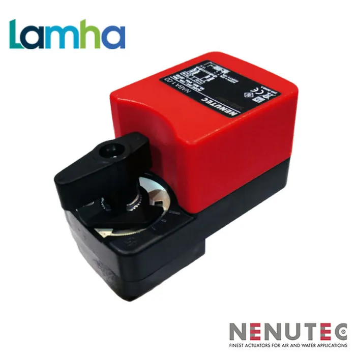 Bộ truyền động van bi Nenutec NABM 1.2-02 (2 Nm, 24V AC/DC, 60...90 giây)