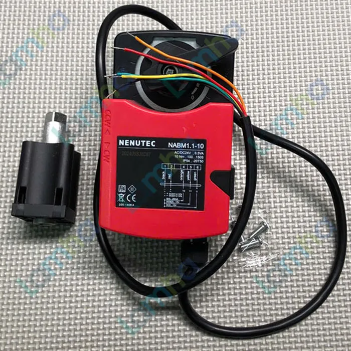 Bộ truyền động van bi Nenutec NABM 1.1-10 (10 Nm, 24V AC/DC, 70...100 giây)