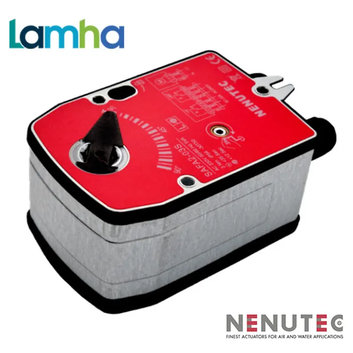 Thiết bị truyền động chữa cháy và khói Nenutec SAFA2-03S (3Nm, 230AC, 25…45s, lò xo hồi <15s)