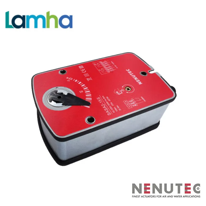 Thiết bị truyền động chữa cháy và khói Nenutec SASA2-15S (15Nm, 230V AC,<30s)