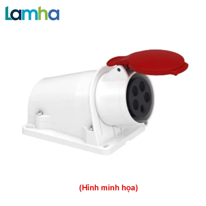 Ổ cắm nổi công nghiệp dạng nghiêng Schneider Dòng PKF IP44