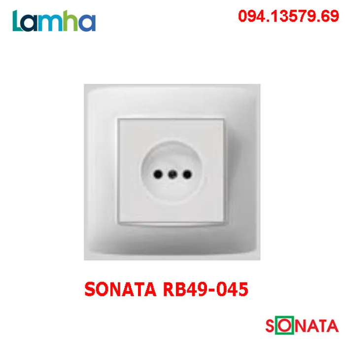 Ổ cắm suko Kiểu Âu SONATA RB49-045
