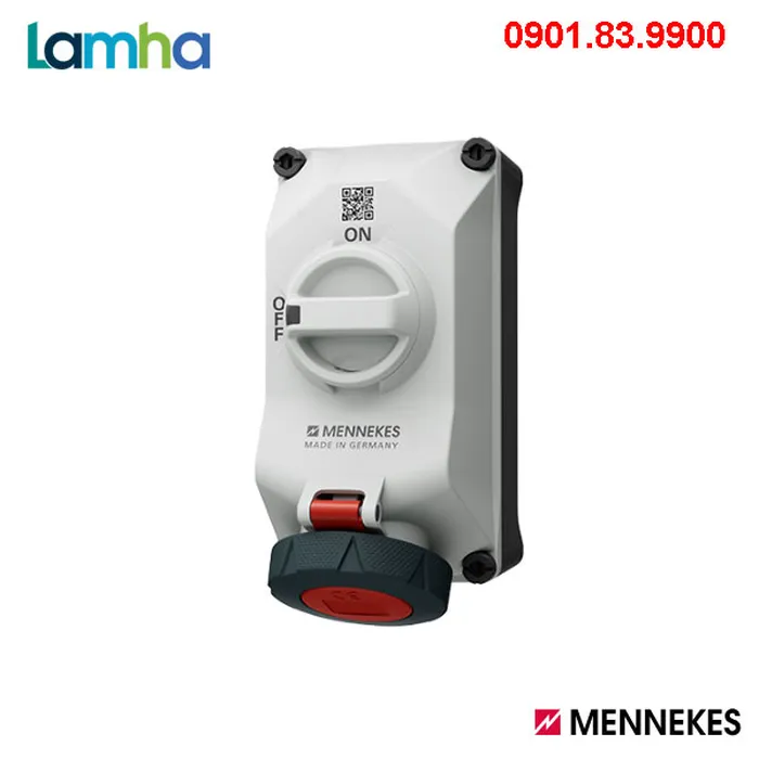 Ổ cắm treo tường MENNEKES 5604406G (32A 4P IP67 400V)