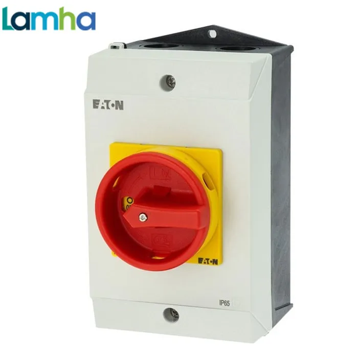 Cầu dao cách ly có hộp Eaton Moeller P1-25/I2/SVB (3P, 25A, IP65)