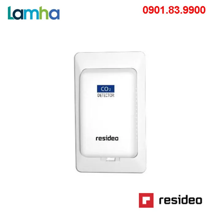 Cảm Biến CO2 Gắn Tường Resideo CDS2000A2000CE (0~2,000ppm, Màn hình LCD,  output: 0~10Vdc/0~20mA, Relay)