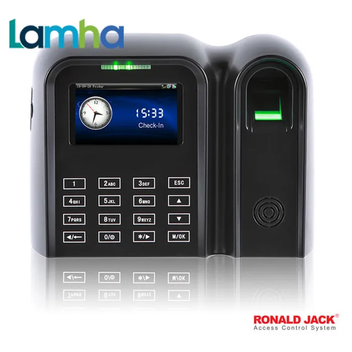 Máy chấm công vân tay Ronald Jack 6868