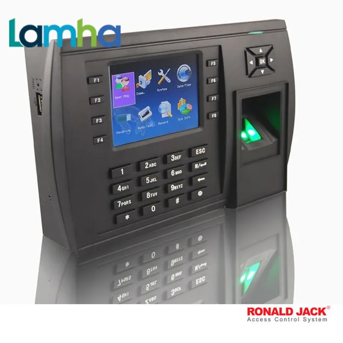 Máy chấm công vân tay Ronald Jack 8683