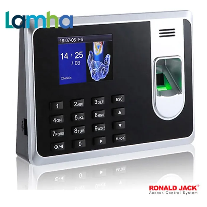 Máy chấm công vân tay Ronald Jack T8A