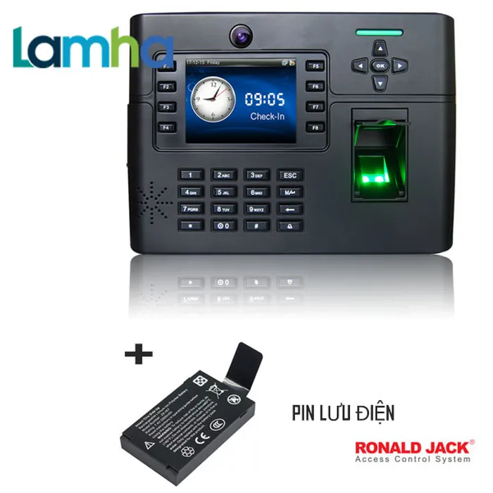 Máy chấm công vân tay Ronald Jack TFT 900H