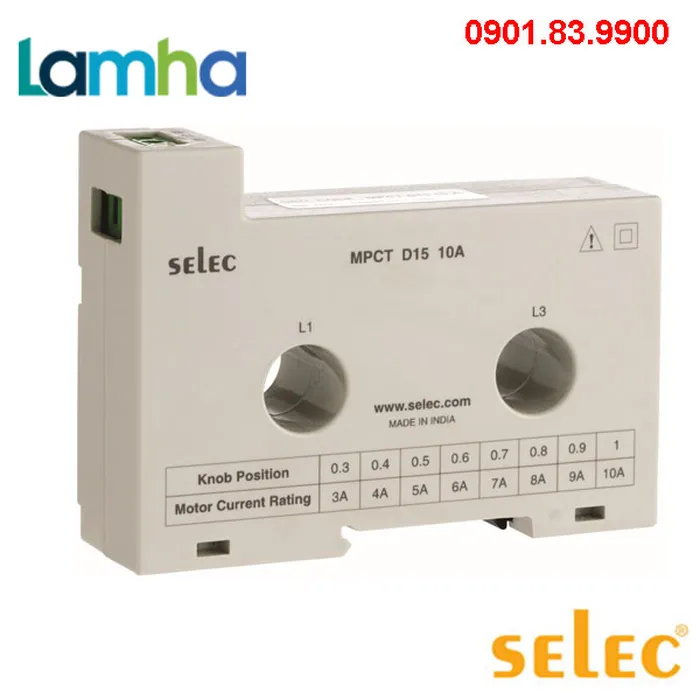 CT dùng cho Relay MPR Selec MPCT D15 10A