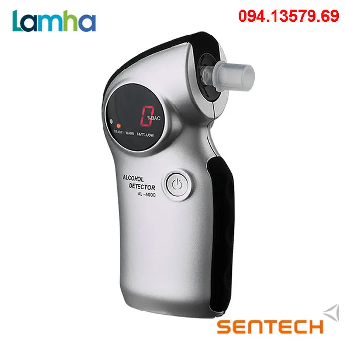 Máy đo nồng độ cồn Sentech AL6000 (Có dùng ống thổi)