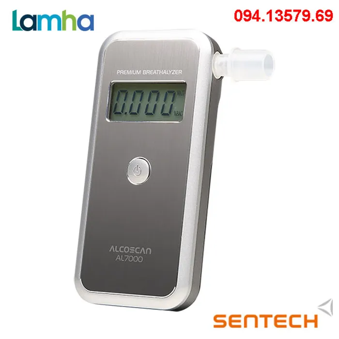 Máy đo nồng độ cồn Sentech AL7000 (Có dùng ống thổi)