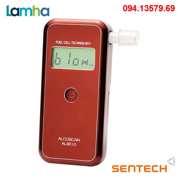 Máy đo nồng độ cồn Sentech AL9010 (Có dùng ống thổi)