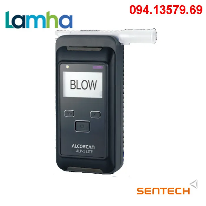 Máy đo nồng độ cồn Sentech ALP-1 Lite (Có dùng ống thổi, in được)
