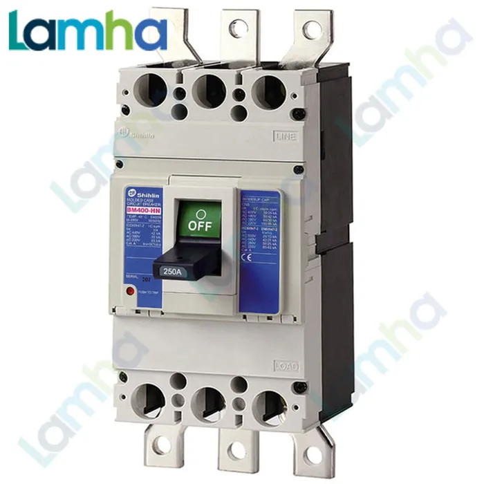 Cầu dao khối MCCB (Aptomat) 3P Shihlin BM400-HN (250.300.350.400A, 50kA)