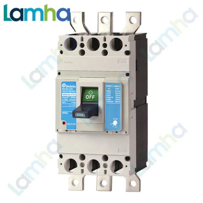 Cầu dao khối MCCB (Aptomat) 3P Shihlin BM630s-RTA (400.500.600.630A (Adj.), 70kA)