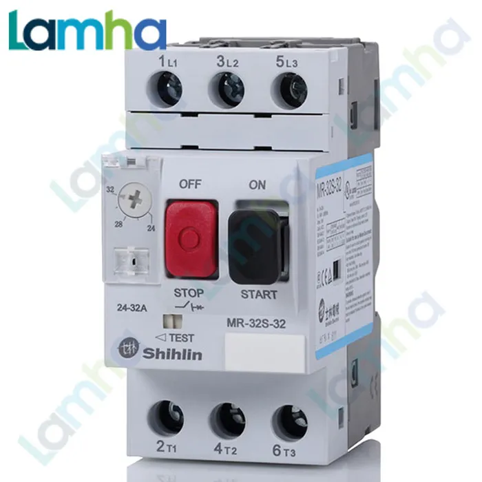 Cầu dao bảo vệ động cơ (CB Motor) Shihlin MR-32S-25 (20~25A)