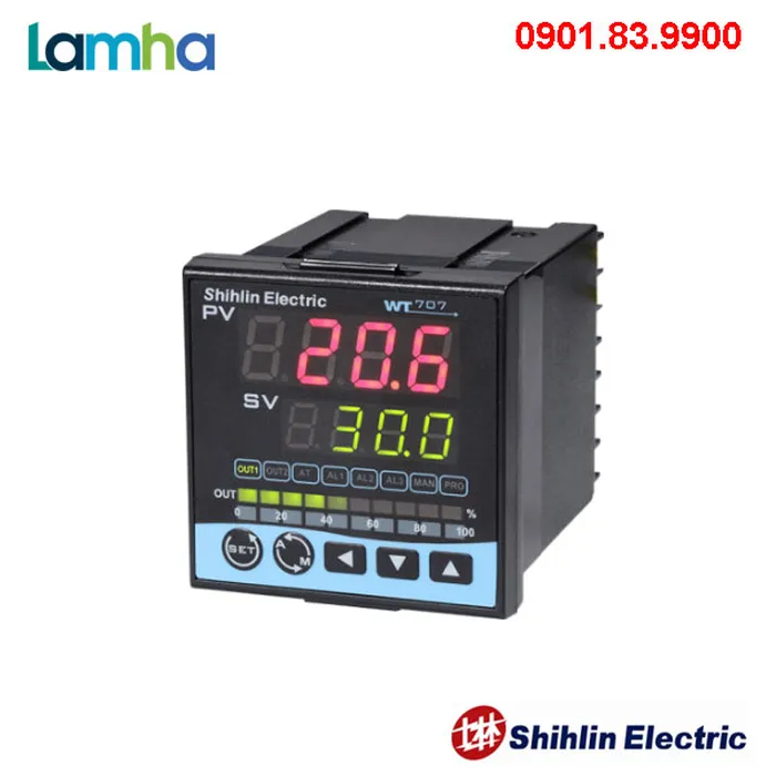 Đồng hồ nhiệt Shihlin WT707 (72x72mm)