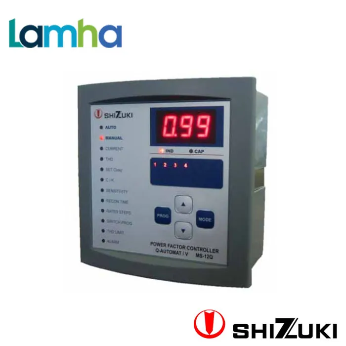 Bảng điều khiển tụ bù SHIZUKI MS-12Q-240-50 (220V, 12 cấp độ)