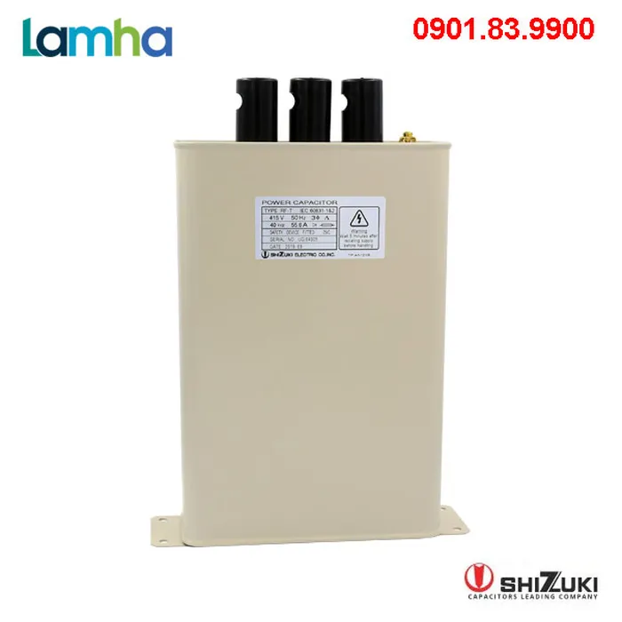 Tụ bù 3 pha Tụ dầu 415V Shizuki RF-T41540 (40 kVAr)