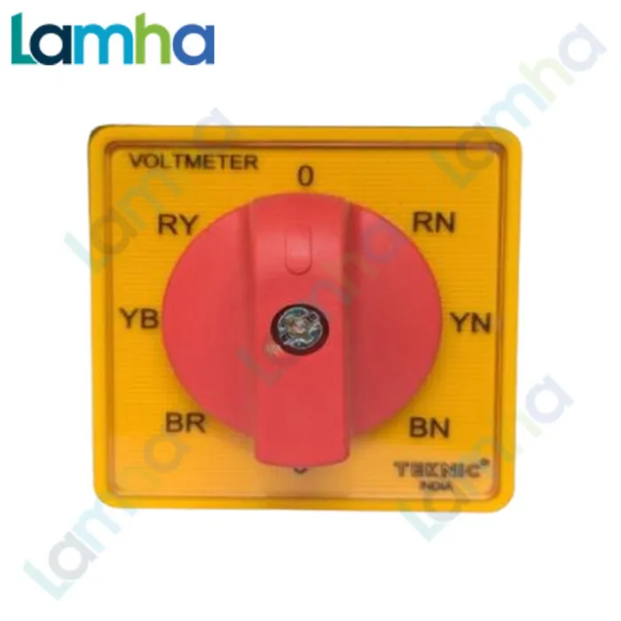Công tắc chuyển mạch điện áp hàng đầu Teknic R6V23461Y với 7 vị trí an toàn