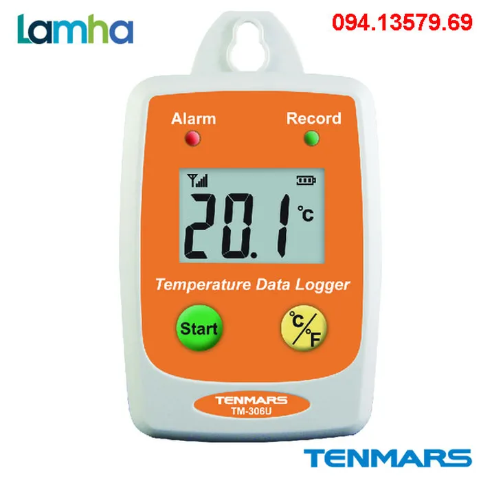 Thiết bị đo nhiệt độ TENMARS TM-306U (-40℃~85℃)
