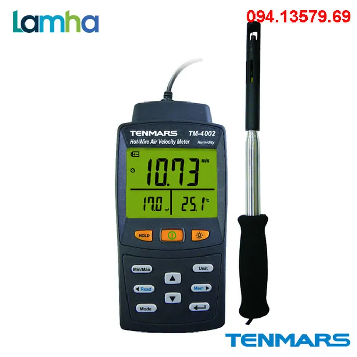 Máy đo tốc độ gió Tenmars TM-4002