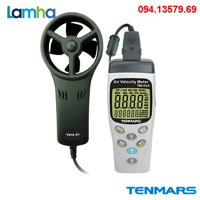 Máy đo tốc độ gió Tenmars TM-404