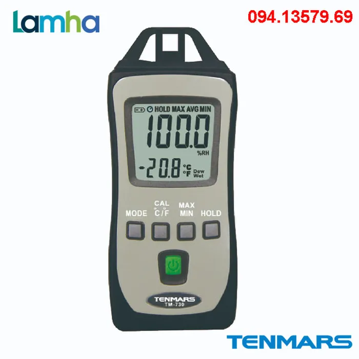 Máy đo nhiệt độ độ ẩm Tenmars TM-730