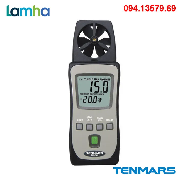 Máy đo tốc độ gió Tenmars TM-740