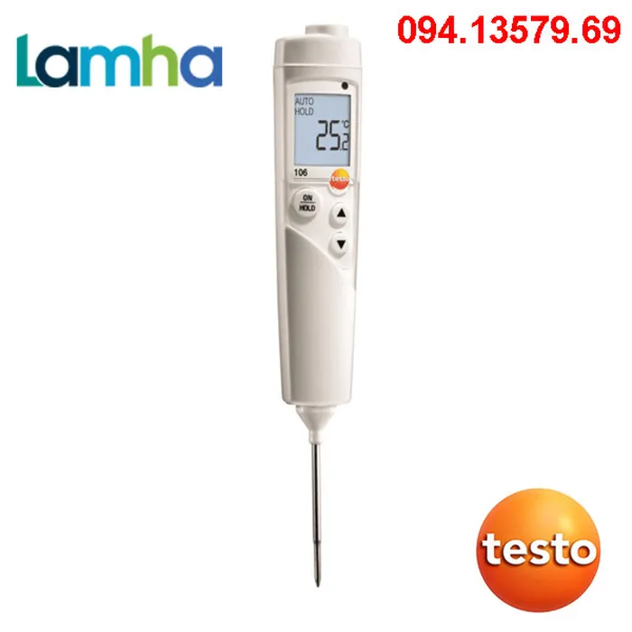 Máy đo nhiệt độ HACCP TESTO 106 (-50 đến +275°C)