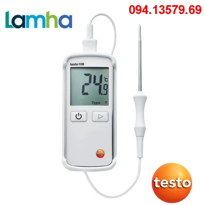 Máy đo nhiệt độ HACCP testo 108 | Code: 0563 1080