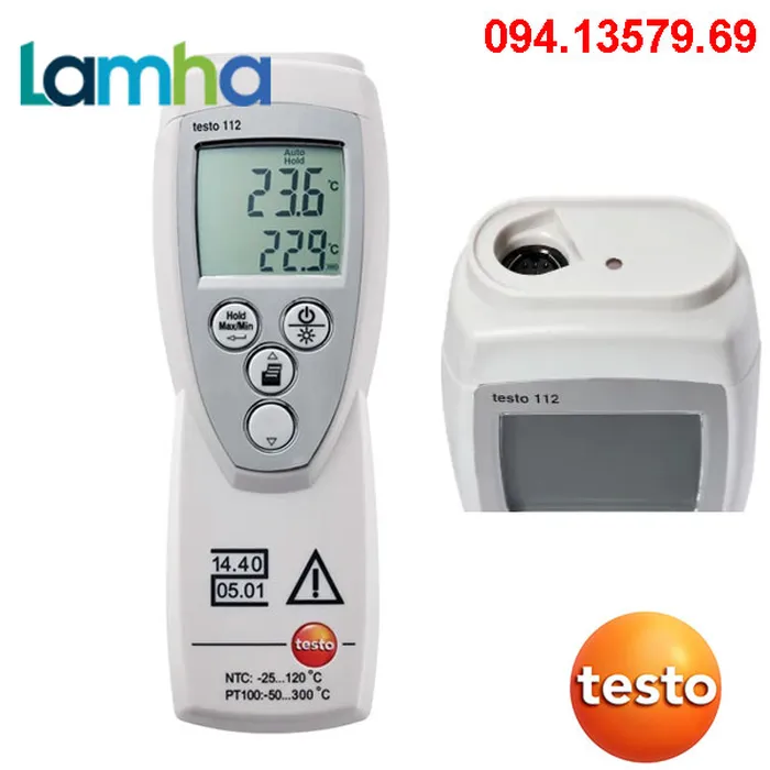 Máy đo nhiệt độ testo 112 (-50 ~ +300 °C) | Code: 0560 1128