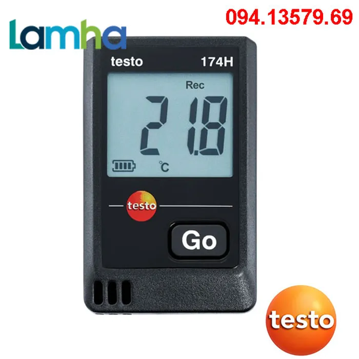 Máy Đo Ghi Nhiệt Độ, Độ Ẩm TESTO 174H | CODE: 0572 6560