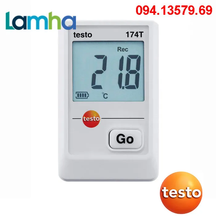Máy đo nhiệt độ tự ghi testo 174T (-30 đến +70 °C) | CODE: 0572 1560