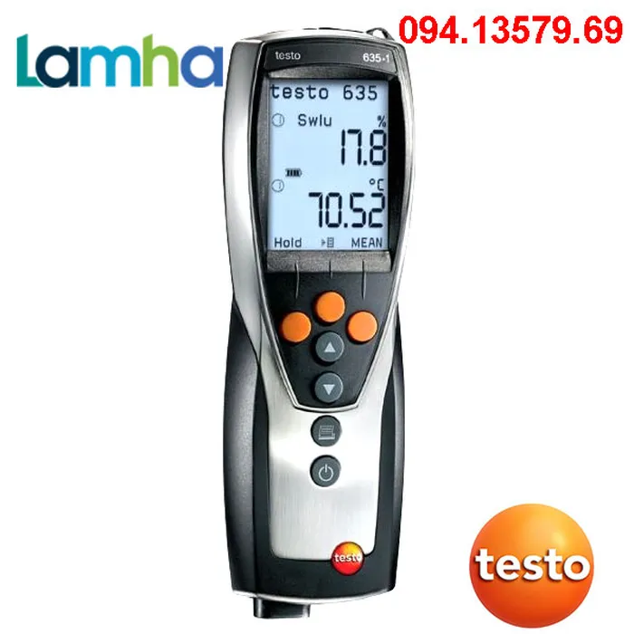 Máy đo nhiệt độ, độ ẩm, áp suất testo 635-1 | Code: 0560 6351