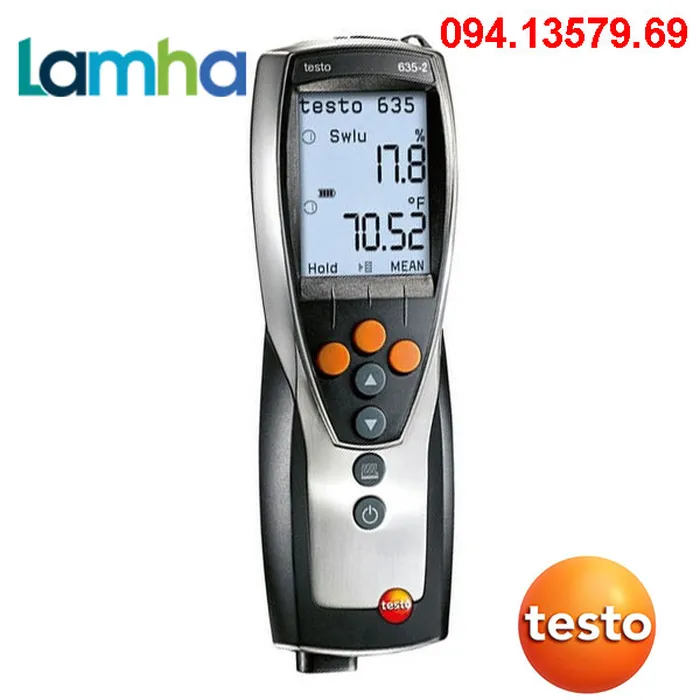 Máy đo nhiệt độ, độ ẩm, áp suất testo 635-2 | Code: 0563 6352