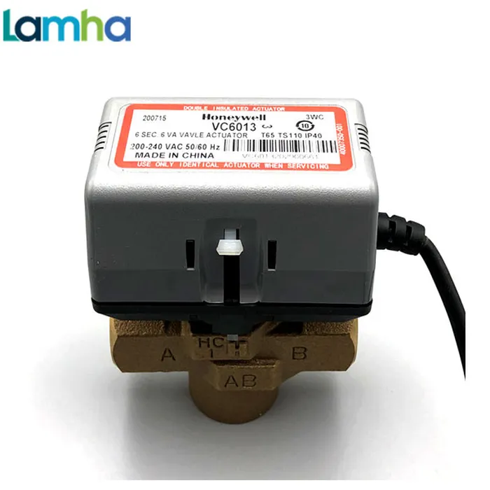 Van điều khiển 3 ngã Honeywell VC6013MP6000T (DN25, 1 inch, phi 34)