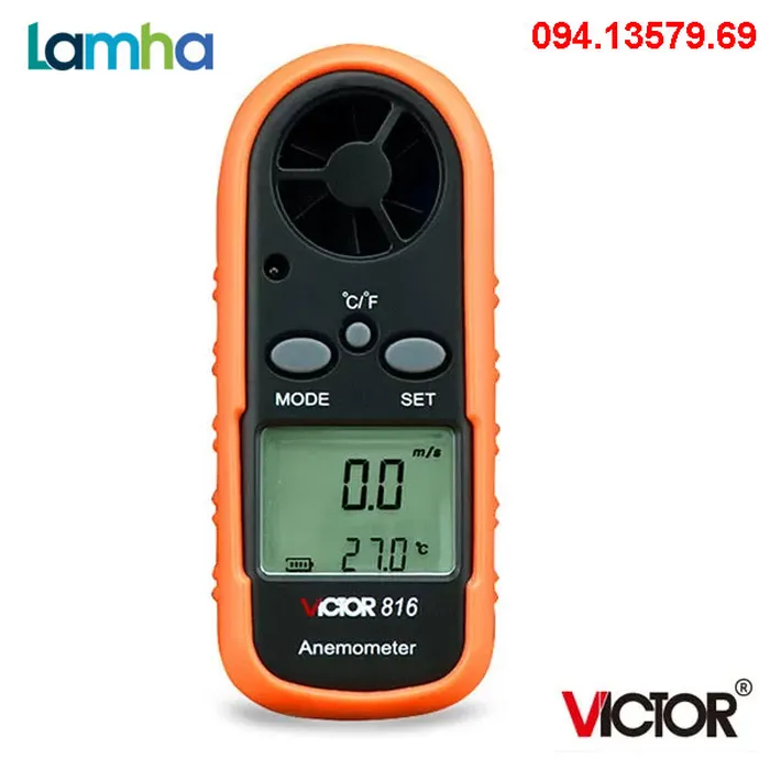 Máy đo tốc độ gió Victor 816B