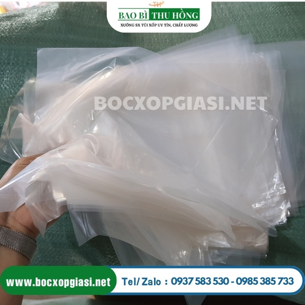 Mẫu Túi pe trong đựng nước lẩu, thực phẩm các loại  Mẫu Túi pe trong đựng nước lẩu, thực phẩm các loại
