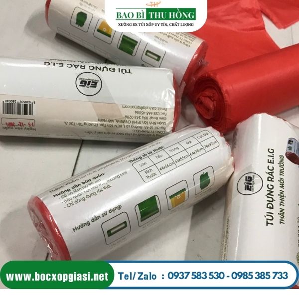 Mẫu túi rác thân thiện môi trường Mẫu túi rác thân thiện môi trường