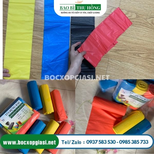 Bao bì Thu Hồng chuyên cung cấp túi đựng rác các loại Bao bì Thu Hồng chuyên cung cấp túi đựng rác các loại