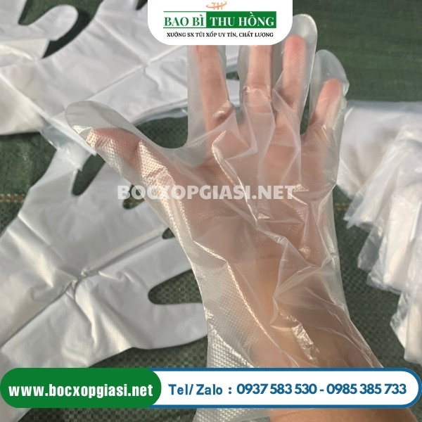 Bao tay nilon chế biến thực phẩm Bao tay nilon chế biến thực phẩm