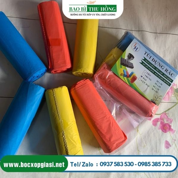 Bao đựng rác cuộn không lõi gọn nhẹ dễ sử dụng Bao đựng rác cuộn không lõi gọn nhẹ dễ sử dụng