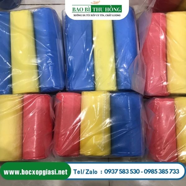Túi đựng rác 3 màu dễ dàng phân loại rác thải Túi đựng rác 3 màu dễ dàng phân loại rác thải