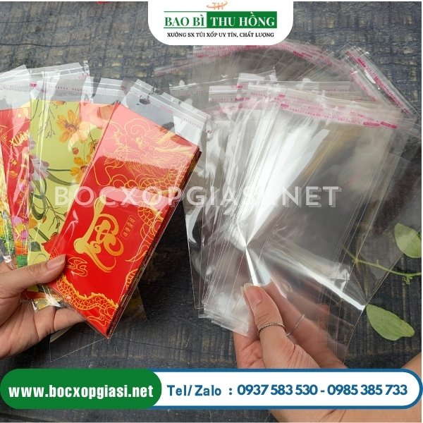 Cung cấp Túi opp đựng bao lì xì giá rẻ, uy tín tại TpHCM Cung cấp Túi opp đựng bao lì xì giá rẻ, uy tín tại TpHCM