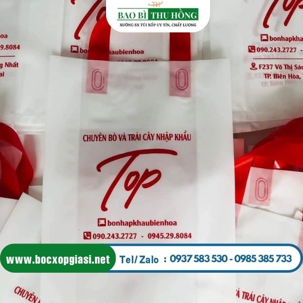 Cung cấp dịch vụ in túi ép quai miễn phí thiết kế Cung cấp dịch vụ in túi ép quai miễn phí thiết kế